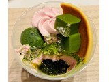 「セブン-イレブン さくらと宇治抹茶の和パフェ」のクチコミ画像 by パン太郎さん