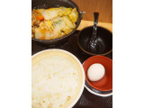 すき家 牛すき鍋定食 たまご1個の実食写真（taktak99さん）