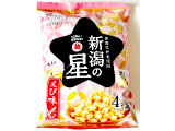 越後製菓 新潟の星 えび味の実食写真（コーンスナック好きさん）