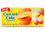ロッテ カスタードケーキの実食写真（コーンスナック好きさん）