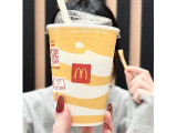 マクドナルド 月見マックシェイク 長野県産シャインマスカットの実食写真（ntkさん）
