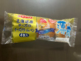 ヤマザキ 薄皮 北海道産チーズのチーズクリームパンの実食写真（はるけろさん）