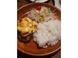 びっくりドンキー ベーコンエッグベネバーグディッシュの実食写真（taktak99さん）