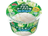 森永 アロエヨーグルト味フローズンカップ