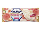 明治 ブルガリア 果肉をまとったフローズンヨーグルトデザート 白桃