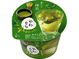 井村屋 やわもちアイス パフェ 重なり抹茶