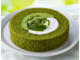 ローソン Uchi Cafe’ × 森半 抹茶ミルクロールケーキ