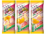 赤城 大人なガリガリ君 まる搾り白桃＆黄桃