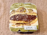 moikko bagel 宇治抹茶どら焼き栗クリームサンド