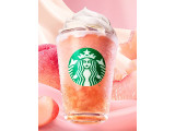 スターバックス ピーチ ＆ ピーチミルク フラペチーノ