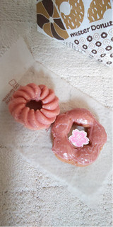 「ミスタードーナツ 桜もちっとドーナツ 桜フレーバー」のクチコミ画像 by taaさん