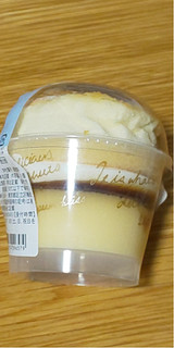 「ミニストップ MINISTOP CAFE チーズスフレプリン」のクチコミ画像 by SAMUさん