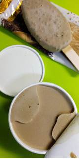 「無印良品 素材を生かしたアイス ほうじ茶 カップ120ml」のクチコミ画像 by minorinりん さん