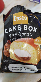 「Pasco CAKEBOX リッチなマロン 袋1個」のクチコミ画像 by はしびろさん