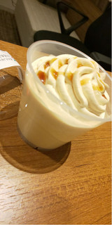「セブン-イレブン みたらしホイップのミルクプリン」のクチコミ画像 by taaさん