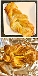 「無印良品 糖質10g以下のパン バターツイスト 袋1個」のクチコミ画像 by レビュアーさん