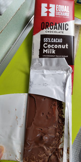 「Equal Exchange オーガニックチョコレート ココナッツミルク＆ココナッツパームシュガー 80g」のクチコミ画像 by minorinりん さん