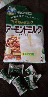 「ユーハ味覚糖 大地のミルク アーモンドミルク 80g」のクチコミ画像 by minorinりん さん
