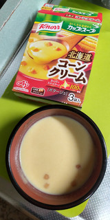 「クノール カップスープ コーンクリーム 箱3袋」のクチコミ画像 by minorinりん さん