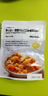 「無印良品 小さめカレー 辛くない 国産りんごと野菜のカレー 袋90g」のクチコミ画像 by minorinりん さん