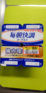 「チチヤス 毎朝快調ヨーグルト腸内環境改善 カップ80g×4」のクチコミ画像 by minorinりん さん