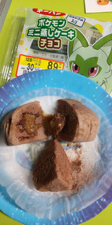 「第一パン ポケモンミニ蒸しケーキ チョコ カルシウム入り」のクチコミ画像 by minorinりん さん