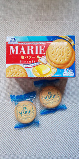 「森永製菓 マリー 塩バター 箱21枚」のクチコミ画像 by taaさん