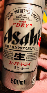 「アサヒ スーパードライ 缶500ml」のクチコミ画像 by シナもンさん