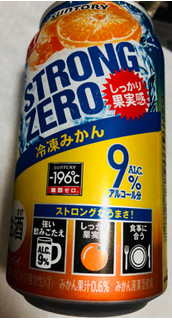 「サントリー ‐196℃ ストロングゼロ 冷凍みかん 缶350ml」のクチコミ画像 by シナもンさん