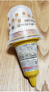 「ローソン Uchi Cafe’ SWEETS 和栗と安納芋ワッフルコーン」のクチコミ画像 by みにぃ321321さん
