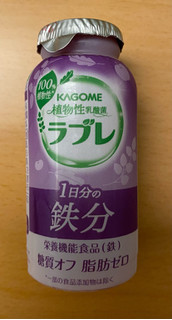 「カゴメ 植物性乳酸菌 ラブレ 1日分の鉄分 プルーン味 パック80ml×3」のクチコミ画像 by わらびーずさん