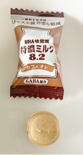 「UHA味覚糖 特濃ミルク8.2 カフェオレ 93g」のクチコミ画像 by コーンスナック好きさん