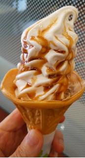 「ドトール ソフトクリーム 黒糖 コーン」のクチコミ画像 by おうちーママさん
