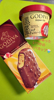 「ローソン GODIVA ミルクチョコレートキャラメルアップルバー 箱80ml」のクチコミ画像 by minorinりん さん