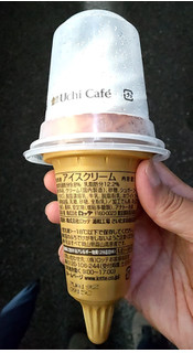 「ローソン Uchi Cafe’ SWEETS 濃厚ミルクワッフルコーン カップ180ml」のクチコミ画像 by ユキマシさん