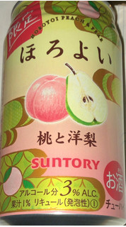 「サントリー ほろよい 桃と洋梨 缶350ml」のクチコミ画像 by Anchu.さん
