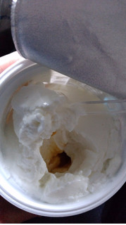 「ダノン オイコス ヨーグルト 脂肪0 メープルパンプキン カップ110g」のクチコミ画像 by ひろりんりんさん