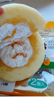 「日糧 ふんわりもちもちパンケーキ パンプキン＆ホイップ 袋2個」のクチコミ画像 by るーしーさん