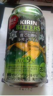 「KIRIN ビターズ 皮ごと搾りレモンライム 缶350ml」のクチコミ画像 by ayumiさん