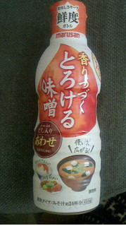 「マルサン 香りつづくとろける味噌 だし入りあわせ ボトル410g」のクチコミ画像 by ayumiさん