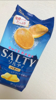 「東ハト ソルティ バター 袋10枚」のクチコミ画像 by そるてぃさん