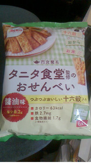「Befco タニタ食堂監修のおせんべい 十六穀 袋16g×6」のクチコミ画像 by ayumiさん