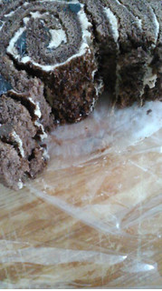 「ヤマザキ 厚切りチョコロール ベルギーチョコ入りチョコクリーム 袋1個」のクチコミ画像 by レビュアーさん