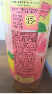 「KIRIN 午後の紅茶 Fruit×Fruit TEA 白桃＆黄桃 ペット500ml」のクチコミ画像 by おうちーママさん