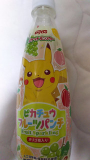 「DyDo ポケットモンスター ピカチュウフルーツパンチ ペット410ml」のクチコミ画像 by ﾙｰｷｰｽﾞさん