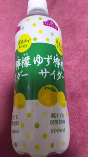 「トップバリュ ゆず檸檬サイダー ペット500ml」のクチコミ画像 by ﾙｰｷｰｽﾞさん