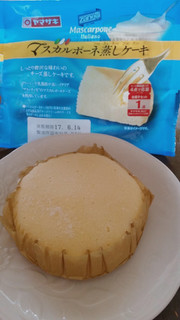 「ヤマザキ マスカルポーネ蒸しケーキ 袋1個」のクチコミ画像 by おくのママさん