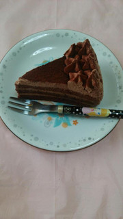 「セブン-イレブン チョコレートケーキ」のクチコミ画像 by 紫の上さん