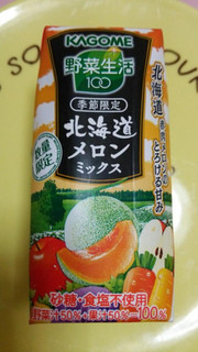 「カゴメ 野菜生活100 北海道メロンミックス パック195ml」のクチコミ画像 by 紫の上さん