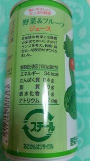 「朝日商事 野菜＆フルーツジュース 缶190g」のクチコミ画像 by 紫の上さん